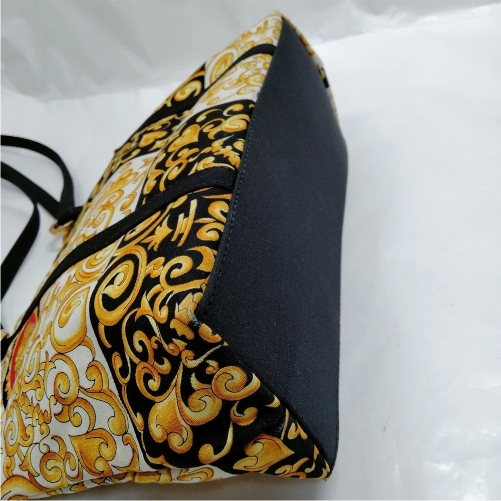 Versace Baroque Fabric Tote Bag EUC - Picture 8 of 15